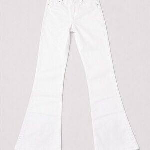 J. Crew Women's Crisp White Flare Jeans